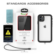 For iPhone 11 Pro Max RedPepper Shockproof Water-resistant PC + TPU Protective Case(Black)