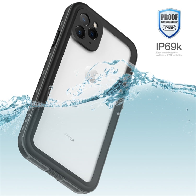 For iPhone 11 Pro Max RedPepper Shockproof Water-resistant PC + TPU Protective Case(Black)