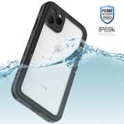 For iPhone 11 Pro Max RedPepper Shockproof Water-resistant PC + TPU Protective Case(Black)