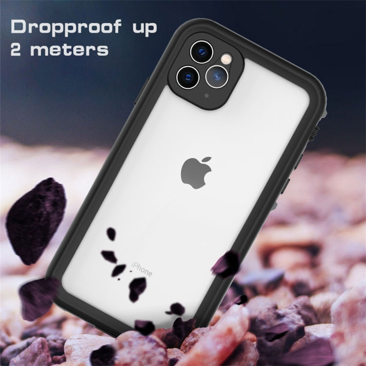 For iPhone 11 Pro Max RedPepper Shockproof Water-resistant PC + TPU Protective Case(Black)
