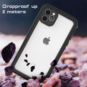 For iPhone 11 Pro Max RedPepper Shockproof Water-resistant PC + TPU Protective Case(Black)