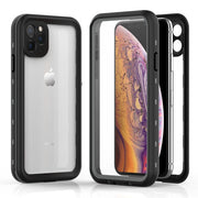 For iPhone 11 Pro Max RedPepper Shockproof Water-resistant PC + TPU Protective Case(Black)