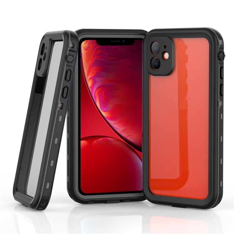 For iPhone 11 RedPepper Shockproof Water-resistant PC + TPU Protective Case(Black)