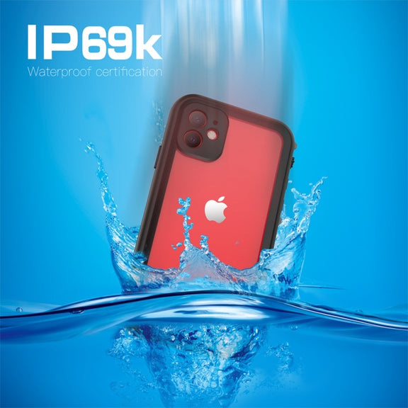 For iPhone 11 RedPepper Shockproof Water-resistant PC + TPU Protective Case(Black)