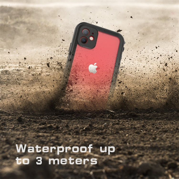 For iPhone 11 RedPepper Shockproof Water-resistant PC + TPU Protective Case(Black)