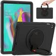 For Samsung Galaxy Tab S5e 10.5 inch T720 2019 Shockproof TPU + PC Protective Case with 360 Degree Rotation Foldable Handle Grip Holder & Pen Slot(Black) - Tab S5E 10.5 T720 / T725 by PMC TechLife | Online Shopping South Africa | PMC TechLife | Buy Now Pay Later Mobicred