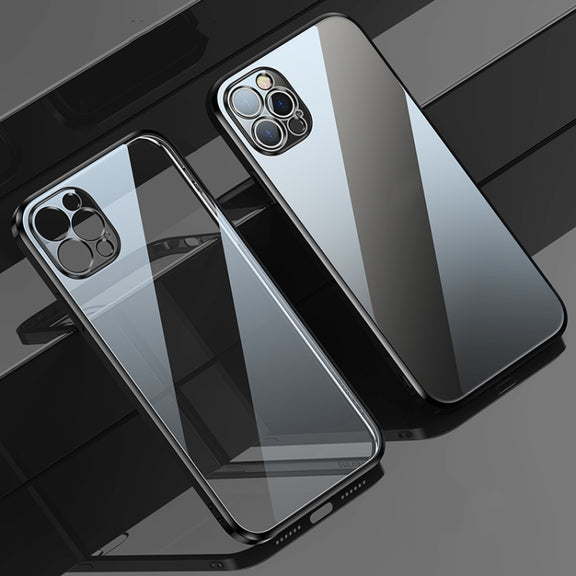 For iPhone 13 Pro SULADA Elastic Silicone Edge Frame + TPU All-inclusive Anti-fall Case (Black)