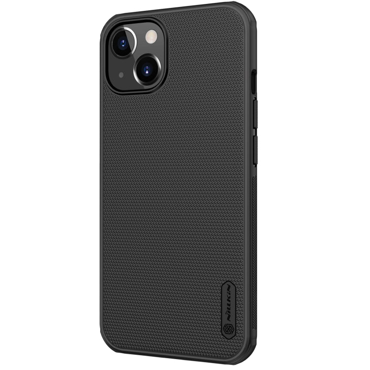 For iPhone 13 NILLKIN Super Frosted Shield Pro PC + TPU Protective Case(Black)