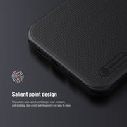 For iPhone 13 NILLKIN Super Frosted Shield Pro PC + TPU Protective Case(Black)
