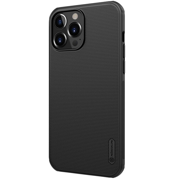 For iPhone 13 Pro Max NILLKIN Super Frosted Shield Pro PC + TPU Protective Case (Black)