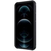 For iPhone 13 NILLKIN Black Mirror Pro Series Camshield Full Coverage Dust-proof Scratch Resistant Phone Case(Black)
