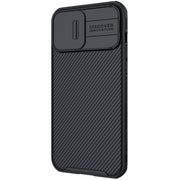 For iPhone 13 Pro Max NILLKIN Black Mirror Pro Series Camshield Full Coverage Dust-proof Scratch Resistant Phone Case (Black)