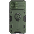 For iPhone 13 Pro Max NILLKIN Shockproof CamShield Armor Protective Case with Invisible Ring Holder (Green) - iPhone 13 Pro Max Cases by NILLKIN | Online Shopping South Africa | PMC TechLife