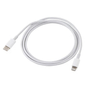 12W 5V/2A USB-C / Type-C to 8 Pin PD Fast Charging Cable for iPhone, iPad, Cable Length: 1m