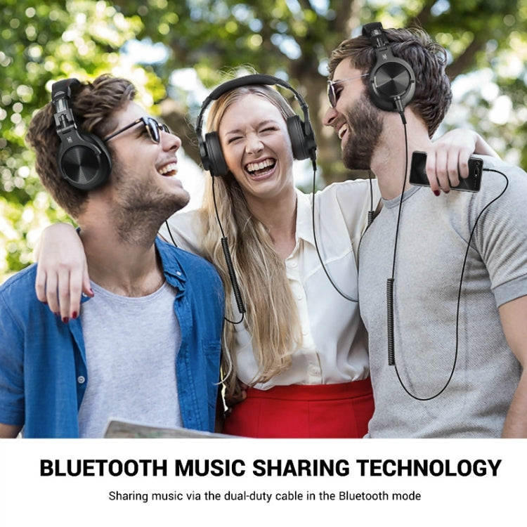 OneOdio A70 Black Head-mounted Wireless Bluetooth Stereo Headset
