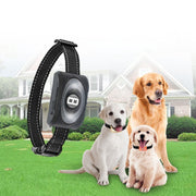 RC-302A Pet Bark Stopper Electric Shock Automatically Prevent Barking From Bark Stopper(Black)