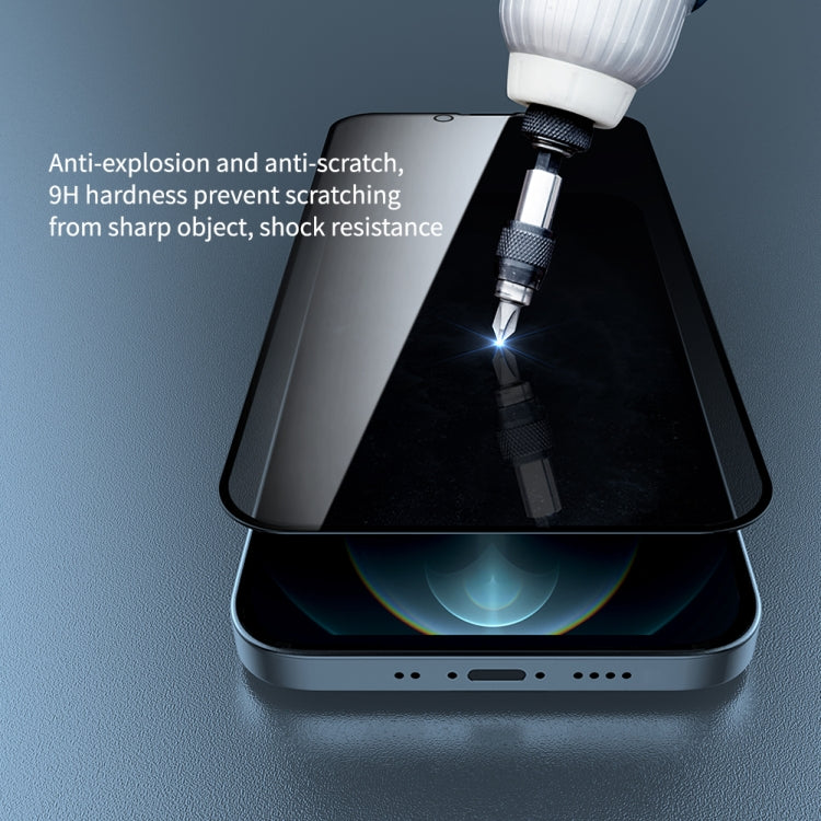 For iPhone 13 / 13 Pro NILLKIN Guardian Full Coverage Privacy-proof Tempered Glass Film