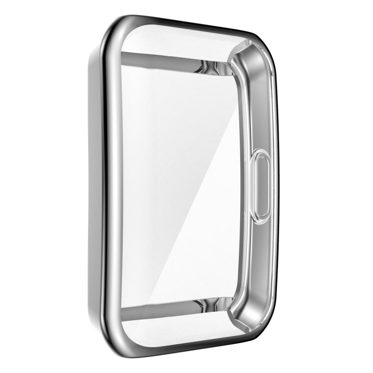 For Huawei Band 6 / 6 Pro / Honor Band 6 Full Coverage TPU Electroplating Protective Case Cover(Silver)