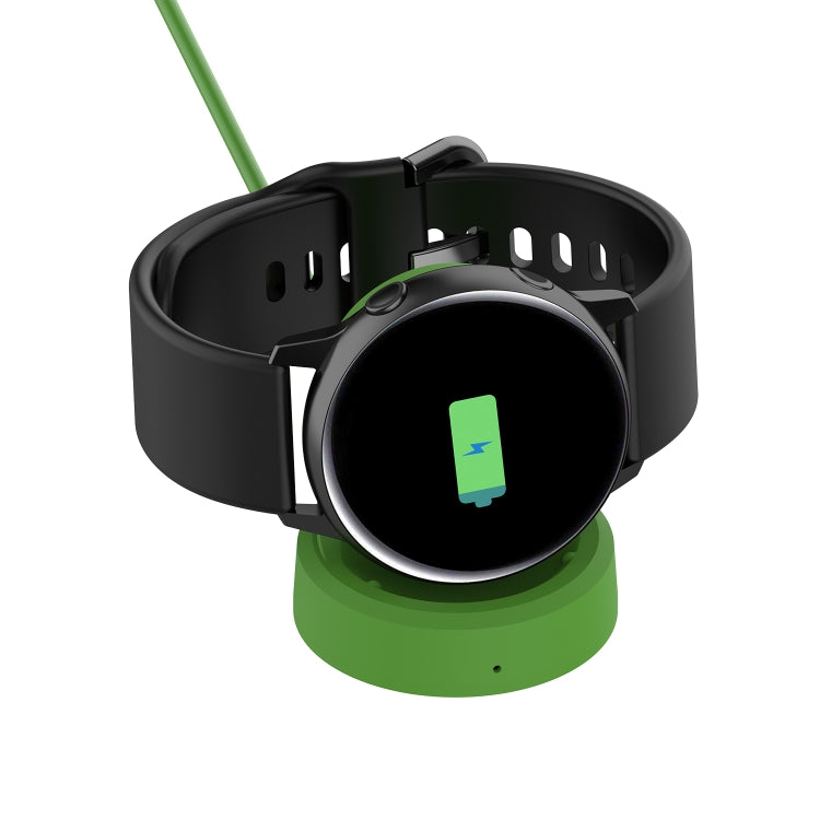 For Samsung Galaxy Watch4 Classic / Galaxy Watch4 Universal Silicone Charger Holder(Green)