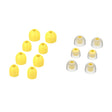 For Sony WF-1000XM4 / WF-1000XM3 Universal Earplug Sleeve Ear Cap Earmuffs(Yellow) - Anti-dust & Ear Caps by PMC TechLife | Online Shopping South Africa | PMC TechLife