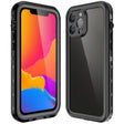 For iPhone 13 Pro Max RedPepper Transparent Dot Shockproof Waterproof PC + TPU Protective Case (Black) - iPhone 13 Pro Max Cases by RedPepper | Online Shopping South Africa | PMC TechLife | Buy Now Pay Later Mobicred