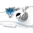 KZ ZAX 16-unit Ring Iron Sport Gaming In-ear Wired Earphone, Mic Version(Silver) - free shipping - PMC TechLife - Order now!