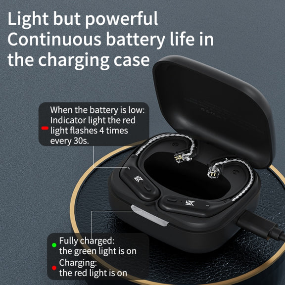 KZ AZ09 Bluetooth Earphone Ear Hook 5.2 Wireless Bluetooth Module Upgrade Cable, Style:B
