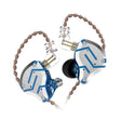 KZ ZS10 Pro 10-unit Ring Iron Gaming In-ear Wired Earphone, Standard Version(Streamer Blue) - free shipping - PMC TechLife - Order now!