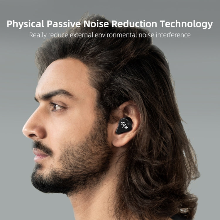 KZ SA08 Wireless Four-unit 5BA Balance Armature Bluetooth In-ear TWS Earphone(Black)