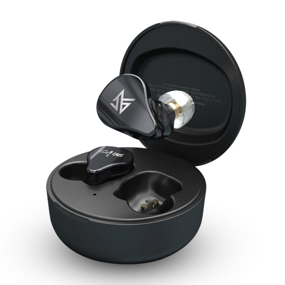 KZ SA08 Wireless Four-unit 5BA Balance Armature Bluetooth In-ear TWS Earphone(Black)