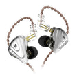 KZ ZSX 12-unit Ring Iron Metal Gaming In-ear Wired Earphone, Standard Version(Black) - In Ear Wired Earphone by KZ | Online Shopping South Africa | PMC TechLife | Buy Now Pay Later Mobicred