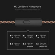 KZ ZSX 12-unit Ring Iron Metal Gaming In-ear Wired Earphone, Mic Version(Black)