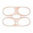 For Beats Studio Buds Wireless Bluetooth Earphone Magic Sound Metal Protective Sticker(Rose Gold) - Protective Sticker by PMC TechLife | Online Shopping South Africa | PMC TechLife