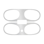 For Beats Studio Buds Wireless Bluetooth Earphone Magic Sound Metal Protective Sticker(Silver)