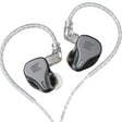 KZ DQ6 3-unit Dynamic HiFi In-Ear Wired Earphone No Mic(Grey) - free shipping - PMC TechLife - Order now!