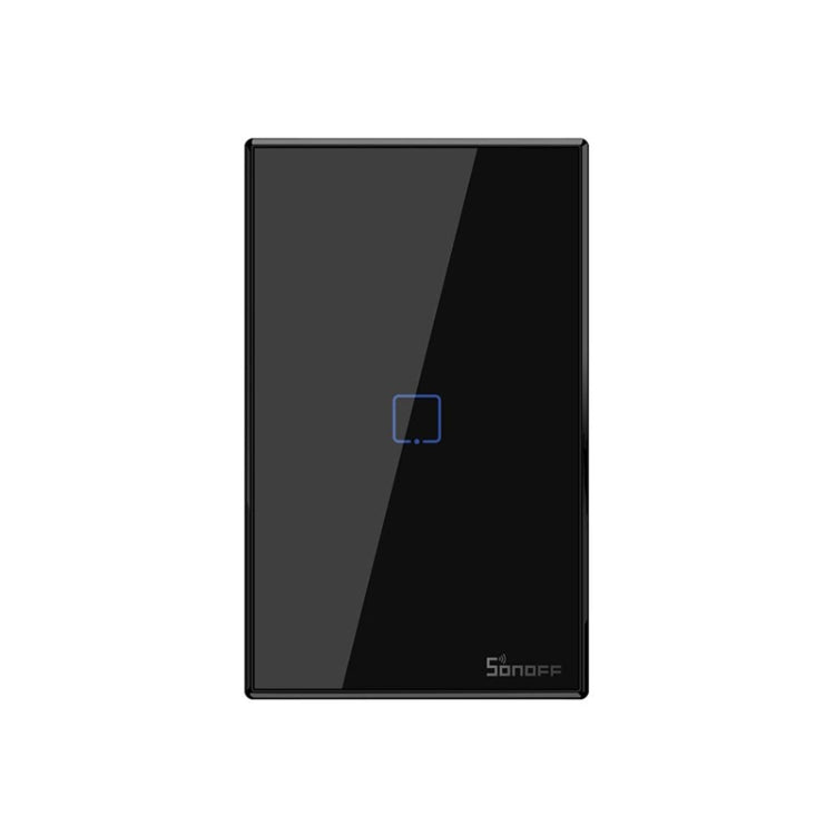 Sonoff T3 US-TX 433 RF WIFI Smart Remote Control Wall Touch Switch, US Plug, Style:Single Button