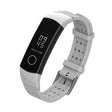 For Honor Band 4 / 5 MIJOBS Breathable Silicone Watch Band with Hole(Grey) - Watch Bands by MIJOBS