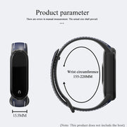 For Xiaomi Mi Band 5/6/7 MIJOBS TPU + Leather Watch Band(Brown+Black) - Watch Bands by MIJOBS