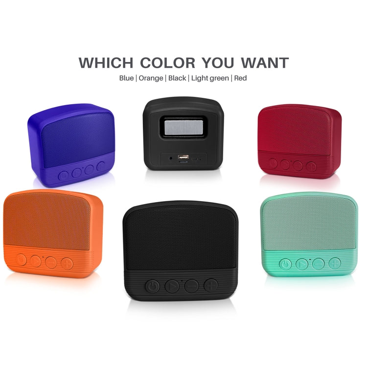 New Rixing NR-101 Mini TWS Bluetooth Speaker(Blue)