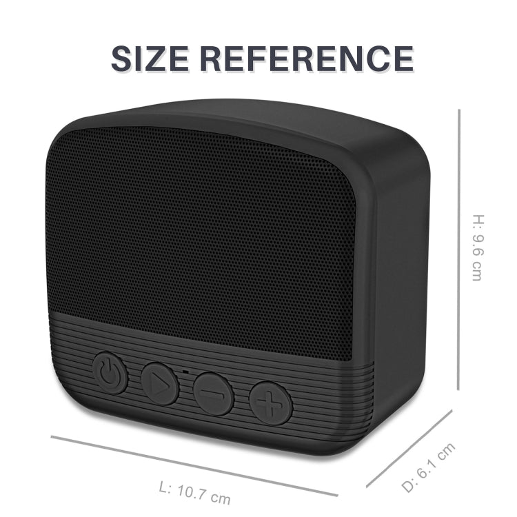 New Rixing NR-101 Mini TWS Bluetooth Speaker(Blue)