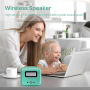 New Rixing NR-101 Mini TWS Bluetooth Speaker(Blue)