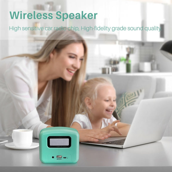 New Rixing NR-101 Mini TWS Bluetooth Speaker(Blue)