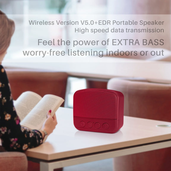 New Rixing NR-101 Mini TWS Bluetooth Speaker(Blue)