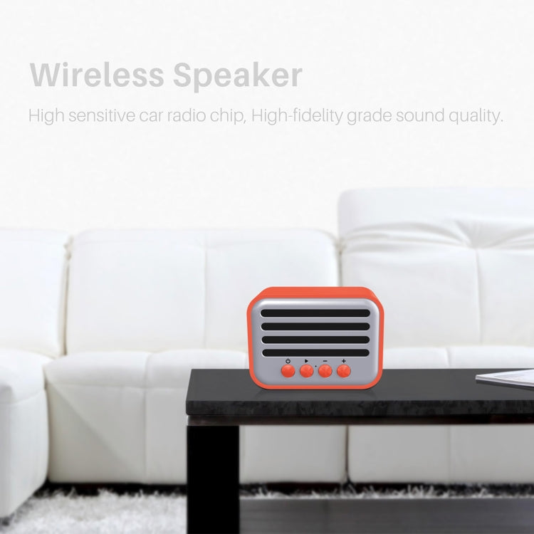 New Rixing NR-102 Mini TWS Bluetooth Speaker(Light Green)