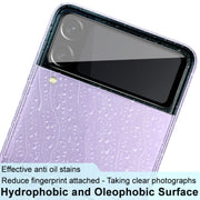 For Samsung Galaxy Z Flip3 5G IMAK Rear Camera Lens Glass Film Black Version