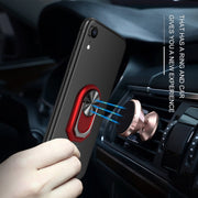Universal Sticky 360-degree Rotatable Magnetic Ring Holder(Sky Blue)