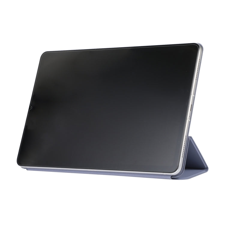 For Xiaomi Pad 5 / Pad 5 Pro Solid Color Magnetic Buckle Horizontal Flip Leather Case with Holder(Black)