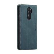 For Xiaomi Redmi Note 8 Pro CaseMe-013 Multifunctional Horizontal Flip Leather Case with Card Slot & Holder & Wallet(Blue)