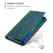 For Xiaomi Redmi Note 8 Pro CaseMe-013 Multifunctional Horizontal Flip Leather Case with Card Slot & Holder & Wallet(Blue)