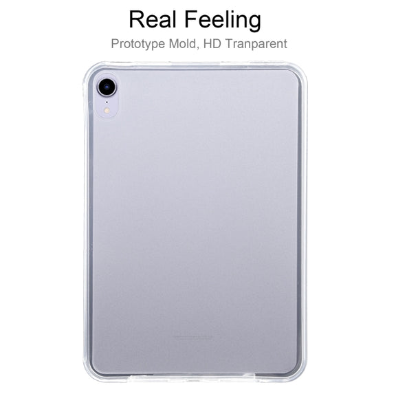 For iPad mini 2024 / mini 6 3mm Transparent TPU Soft Protective Tablet Case